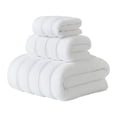 thumbnail image 2 of Toalla De Baño Juego de toallas de baño de fibra superfina,suaves y absorbentes para ducha y spa (blancas). Rkxzt, 2 of 9