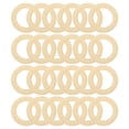 thumbnail image 4 of KAKOWELY 30Pcs Multifunction Wood Rings Decorative Craft Rings Wearresistant Handmade Rings,2.17"X2.17"X0.39", 4 of 4