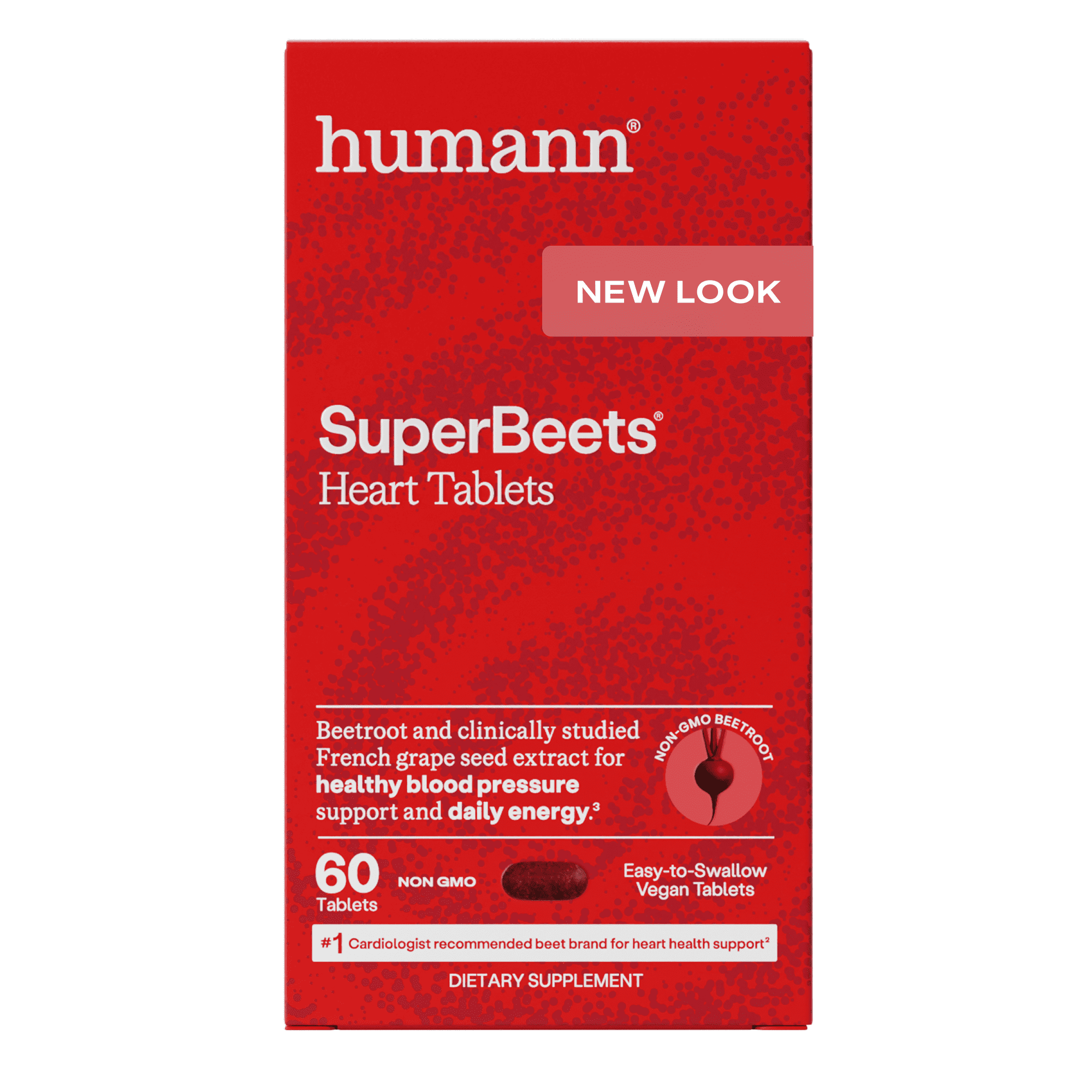 Humann SuperBeets Heart Chews Blood Pressure Support, Cherry Berry