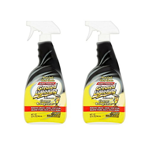 Greased Lightning Super Strength Multi-Purpose Cleaner & Degreaser, 32 fl oz (1) (2 pack)