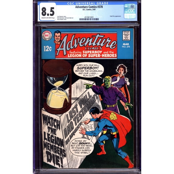 Adventure Comics #378 - CGC 8.5 Comic Book