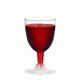 thumbnail image 1 of Vaso alto for mousse, vaso desechable de plástico PS espesado transparente, apto for vino tinto, pudín, gelatina, 10 piezas, 160ml, 1 of 2