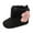 Black, variant on Ketyyh-chn99 Baby Girl Shoes Lug Combat Boots Girls Lace up Boots Grey,11