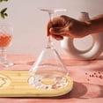 thumbnail image 4 of HLONK Margarita Salt Rimmer Set  Salt Sugar Glass Rimmer for Cocktails Bamboo Salt Rimmer for Wide Glasses up to 6 Inches  Bartender Tool with Stainless Steel Spice Container for Lime/Spi, 4 of 8