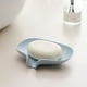 thumbnail image 2 of Porta jabón azul inclinable fácil de limpiar, adecuado para ducha, baño, fregadero de cocina, 2 of 6
