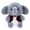 C#264, variant on Cthrlog Stuffed Animal Plushies Bedtime Soft Plush Toy Weighted Stuffed Animals Cute Gifts Grey Elephant with Vest for Kids Toddlers Birthday Christmas 23cm