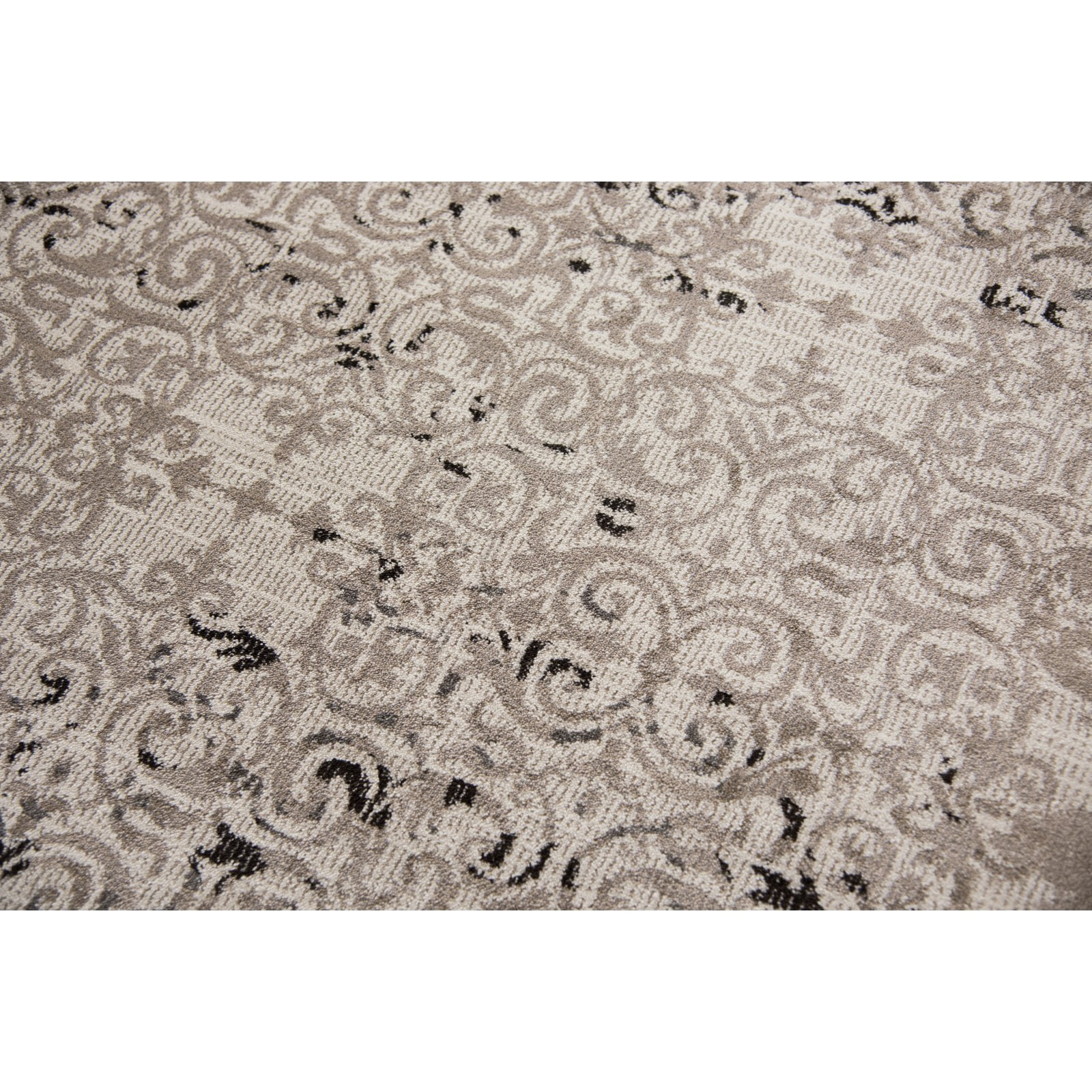Rizzy Rugs Panache Area Rug PN6970 Beige Swirls Curls 3' 3" x 5' 3" Rectangle