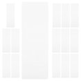 thumbnail image 2 of KAKOWELY clear pvc craft bookmarks 15pcs Clear PVC Craft Bookmarks For Picture Protection Plastic Sleeve Holder For Artwork Transparent Bookmark Protectors Set For DIY Crafting, 2 of 5