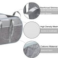 thumbnail image 5 of Larpur Reinforced Pop up Laundry Hamper Basket, Collapsible Mesh Clothes Basket for Home, Dorm, Gray, 5 of 8