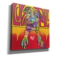 thumbnail image 2 of Epic Graffiti 'Luva Bull' by Dean Russo, Giclee Canvas Wall Art, 18"x18", 2 of 2