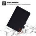 thumbnail image 7 of K-Lion for ipad 10th Gen 10.9" 2022 Folio Flip Case, Slim Lightweight Shockproof PU Leather Stand Magnetic Closure Case Card Slots Auto Wake Sleep Smart Case Cover for iPad 10th Generation,Black, 7 of 7