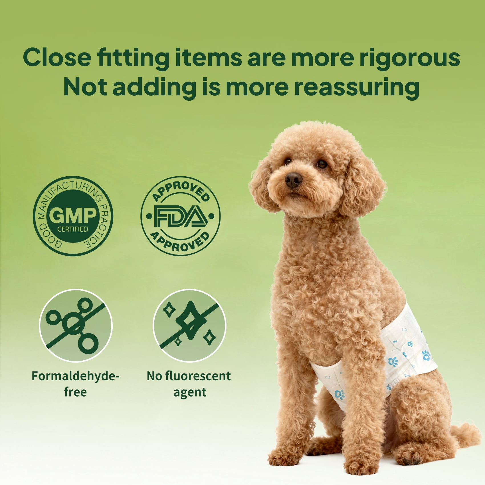 X9 Pet diapers (male)
