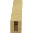 thumbnail image 4 of Ekena Millwork 3"W x 10"D x 10"H Olympic Rough Cedar Woodgrain TimberThane Knee Brace, Primed, 4 of 6
