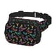 thumbnail image 2 of Fotbe Rainbow Butterflies Cangurera Cuadrada con Estampado de Doble Capa, Bolsa de Cintura Ajustable Mini para Hombres y Mujeres, 2 of 9