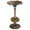 Brown, variant on Pefilos 30" Outdoor Pedestal Garden Bird Bath with Solar Light, Bird Feeder and Flower Planter, Standing Lotus Leaf Bowl Birdbath, Green
