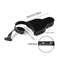 thumbnail image 3 of Mohdy All-Black Body Fat Measuring Tape with Adjustable Waist (Double-Sided Centimeter Graduations),Body Fat Caliper Tape Waist Retractable Ruler Kit Measure Tool Health Fitness, 3 of 9