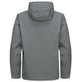 thumbnail image 3 of Little Donkey Andy Men's Waterproof Rain Jacket High-Perfomance Lightweight Rain Shell for Golf Hiking Grey XL, 3 of 7