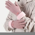 thumbnail image 2 of Womens Thermal Lined Cycling Gloves Winter Warmth Riding Gloves Winter Gloves, 2 of 9