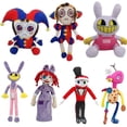 thumbnail image 5 of The Amazing Digital Circus Plush Pomni and Jax Plushie Doll Toys Cute Stuffed Animal Birthday for Kids Children Christmas, 5 of 5