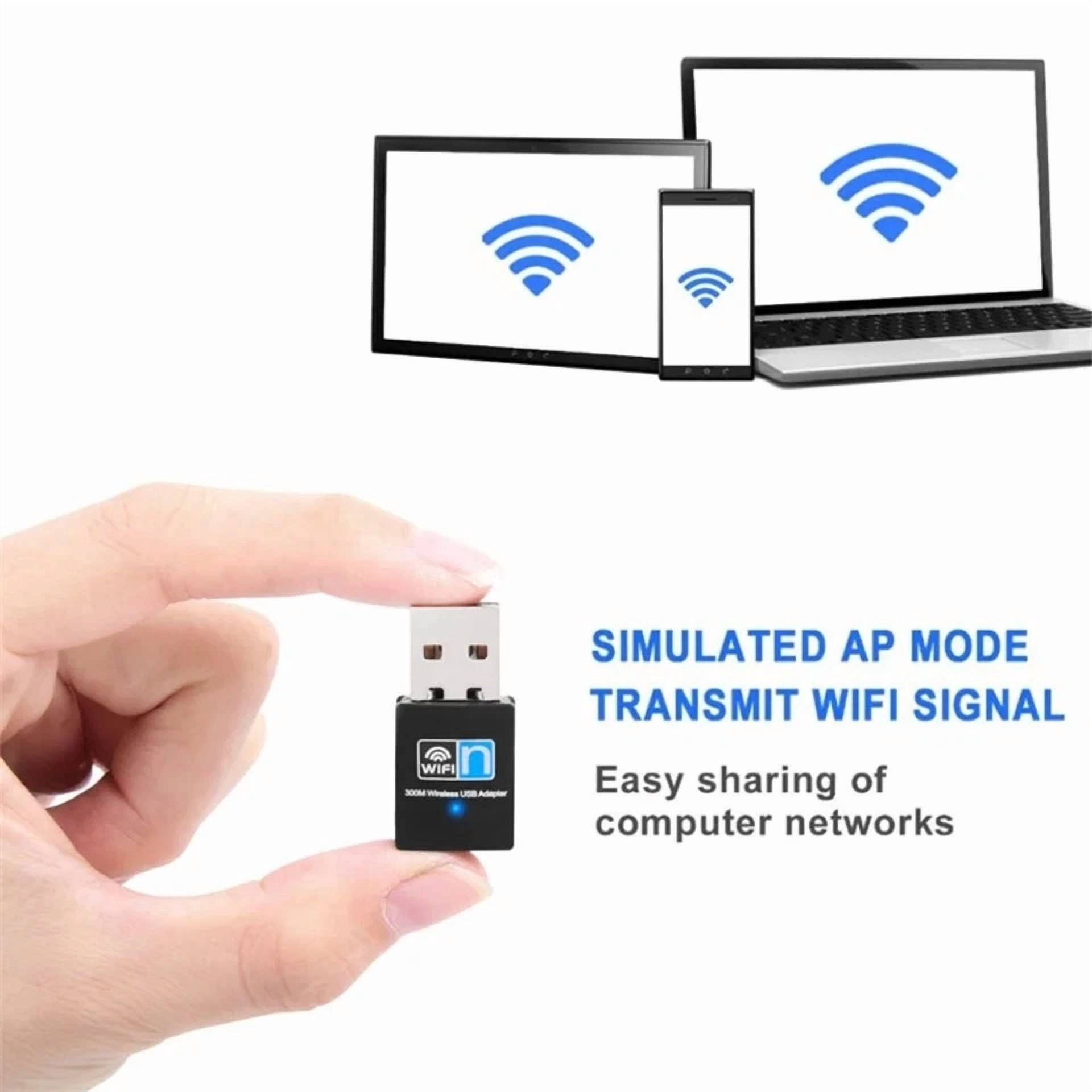 CRESTIN- Router Inalambrico Receptor De Internet Controlador Adaptador Wifi Usb Wifi 5Ghz