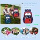 thumbnail image 3 of Mochila MITOWERMI Astronaut Kids ligera roja 46 cm, 3 of 7