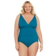 thumbnail image 3 of Time and Tru Women's and Women's Plus Plunge One Piece Swimsuit, Sizes XS-3X, 3 of 10