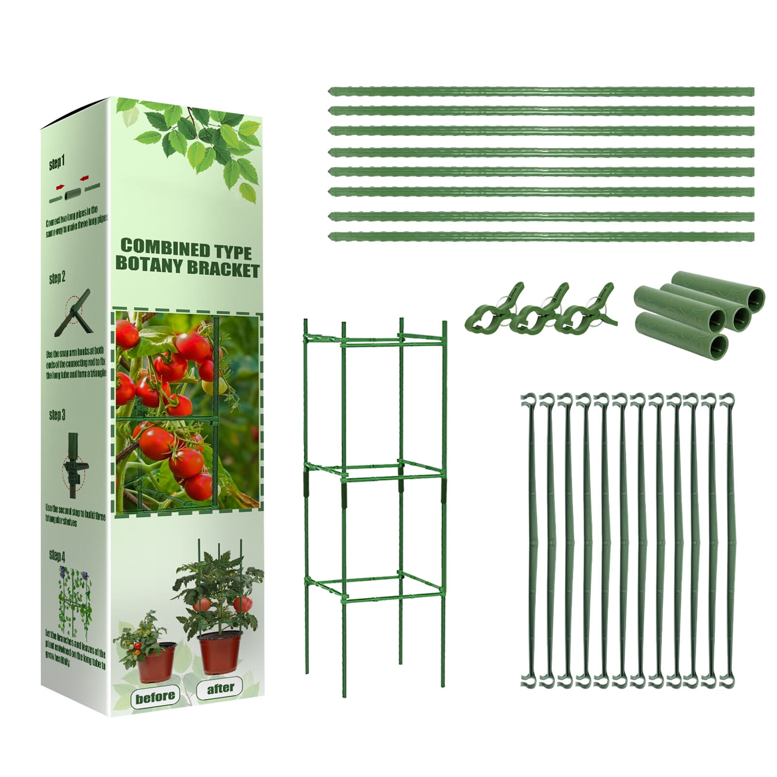 Plant Cages & Supports Plant Stakes for Indoor Plants Tomato Cages