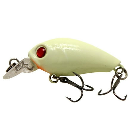 Fishing Lure Crankbait Shallow Deep Diving Swimbait for Bass Trout Salmon Wobble Treble Hooks 3D Eyes Rattle