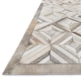 thumbnail image 2 of Loloi Promenade 3'6" x 5'6" Cowhide Rug in Ivory and Gray, 2 of 2
