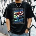 thumbnail image 3 of Men's Short Sleeve Graphic T shirt Collection Summer New Fashion Trend Sports Shirt Loose Fit, 3 of 5