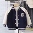 thumbnail image 2 of UAYOTSE Boys Baseball Jackets Casual Sports Outwear Fall Winter Clothes,Sizes 7-8 Years, 2 of 8