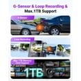 thumbnail image 4 of Vantrue AI 4K Dash Cam ADAS ,STARVIS 2, Front Dash Cam,HDR Dashcam, PlatePix Night Vision, 5G WiFi, Voice Control, GPS, 24H Buffered Parking Mode, 1TB Max, 4 of 9