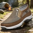 thumbnail image 4 of CANEMON Men's Slip on Casual Shoes Lightweight Breathable Anti-Slip Walking Shoes, Outdoor Hiking Shoes, 4 of 7