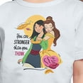 thumbnail image 3 of Disney Princess - You Are Stronger Than You Think - Toddler And Youth Short Sleeve Graphic T-Shirt, 3 of 5