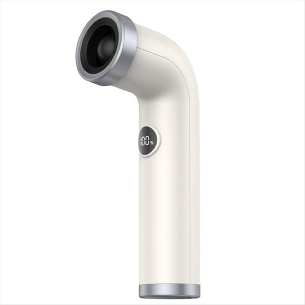 Ventilador Portátil Recargable de 3000 MAh, Viento Potente, Pantalla Digital, Turbo Ajustable para Uso en Exteriores y Deportes, Color .