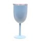 thumbnail image 1 of Vaso de cóctel aislado de 10 oz, de doble pared, con tapa alta para cócteles, vino, bebidas frías, copa de vino de acero inoxidable, 1 of 7