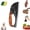 B, variant on Borikise Hand Forged Kitchen Knife, Premium Cleaver Set with Sharp Slicing Blade and Comfort Wood Grip for Cutting Frozen Meat