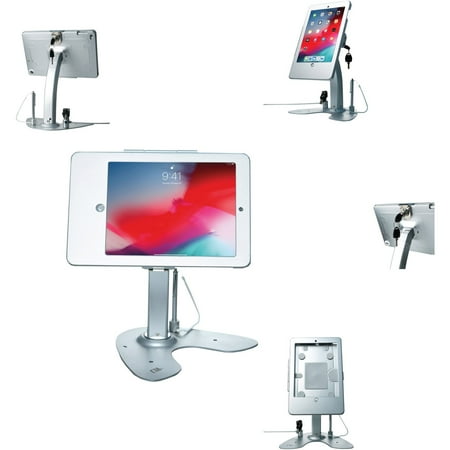 CTA - Security Kiosk Mount for Apple iPad Air iPad with Retina display (4th gen.) and iPad mini - Silver