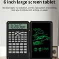 thumbnail image 4 of Calculatrice Scientifique à 10 Chiffres pour Étudiants, Calculatrice Portable avec Bloc-Notes LCD Effaçable, Calculatrice Mathématique Multifonctionnelle à Main pour Usage Quotidien et de Bureau, 4 of 7