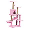 thumbnail image 1 of MERIGLARE Cat Tree Cat Furniture Exercise Multi Layer Activity Center Furniture Condo pink, 1 of 9