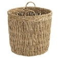 thumbnail image 5 of Household Essentials Tall Wicker Floor Basket, Woven Decorative Basket with Handles, Handmade, Great for Laundry and Storage, Natural, 5 of 6