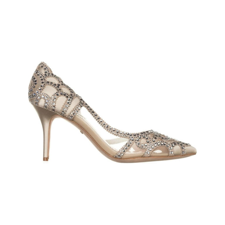 Badgley mischka marissa embellished evening pumps new arrivals