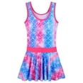 thumbnail image 2 of BAOHULU Girls Swimsuit One Piece UPF 50+ Printed Skirted Bathing Suit Floral Swimwear, 2 of 6