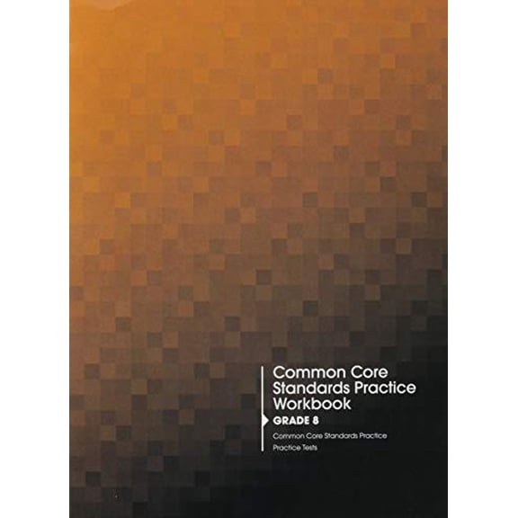 Pre-Owned ENVISION MATHEMATICS 2021 COMMON CORE STANDARDS PRACTICE WORKBOOK GRADE 8 Paperback