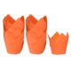 thumbnail image 1 of 100 Unidades de Moldes para Magdalenas de Papel Estándar En Forma de Tulipán, Envoltorios Antiadherentes Desechables para Cumpleaños, Banquetes y Fiestas, Naranja, 1 of 6