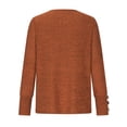 thumbnail image 4 of Hauts d'Entraînement pour Femmes, T-shirt à Manches Raglan Décontracté à Col Rond pour l'Automne et l'Hiver, Blouse d'Été Ample en Liquidation, 4 of 7