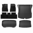 thumbnail image 1 of For 2025 Tesla Model 3 Highland Floor Mats TPE All Weather Front Rear Cargo Liner Mat, Waterproof Anti-Slip Mats, 1 of 7