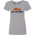 thumbnail image 3 of Inktastic Napping Dis Tew Much Daschund Weiner Dog Brown Women's T-Shirt, 3 of 5