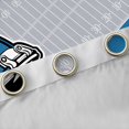 thumbnail image 4 of Manfei Rugby Ball Game Black Out Curtains,Football Sport Theme Curtains Pack of 2 (42x63 Each),Gray Blue Helmet Bedroom Curtains For Boys Teens,Super Cozy Room Decor, 4 of 6