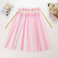 thumbnail image 4 of TAIAOJING Kids Lace Cape Toddler Girls Lace Up Cape Party Robe Tulle Princess Cloak Thermal Coat, 4 of 6
